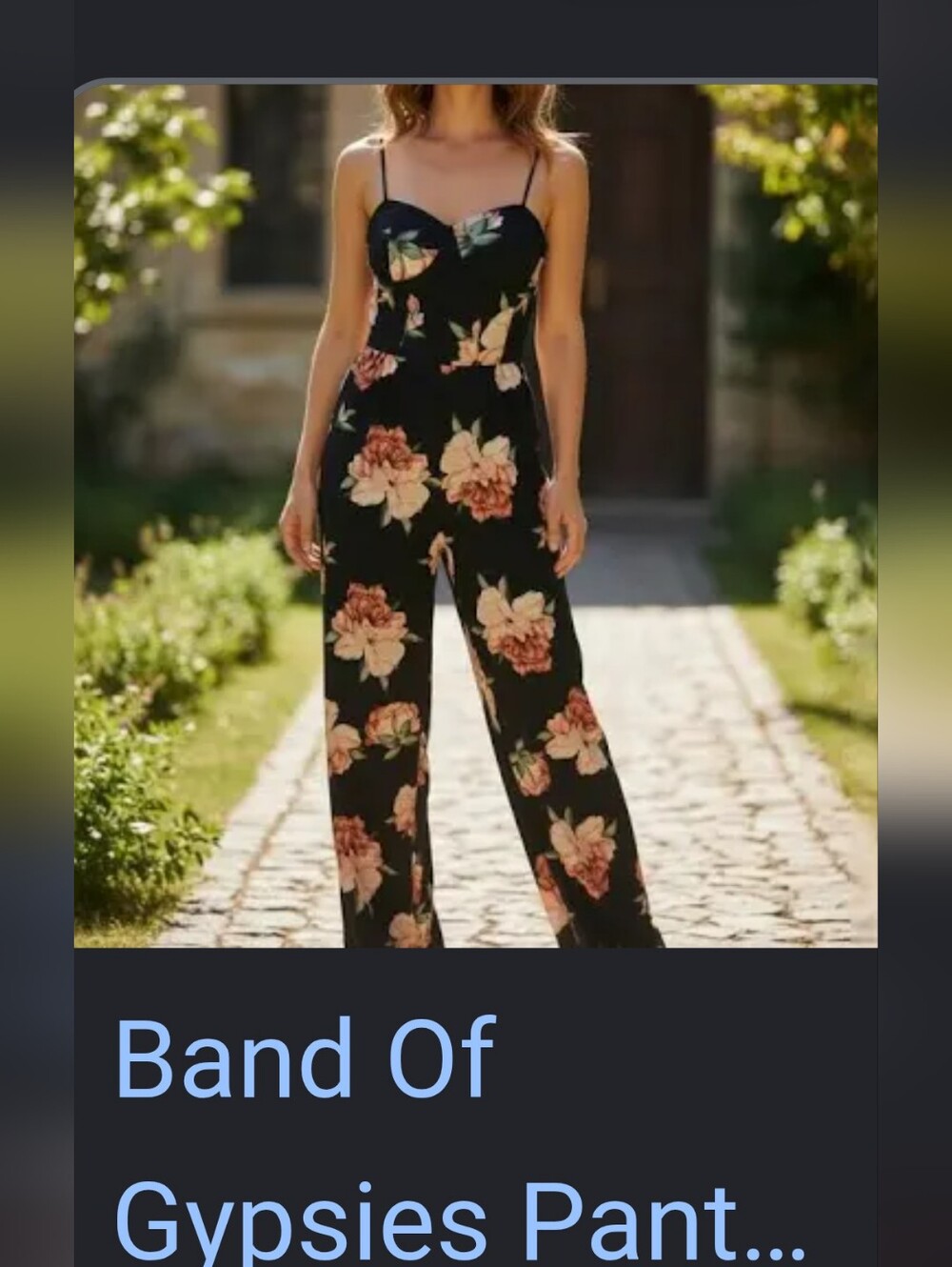 Bustier Pantsuit M